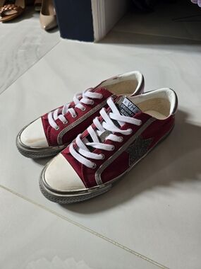 Women's Maroon Vintage Havana Sneakers